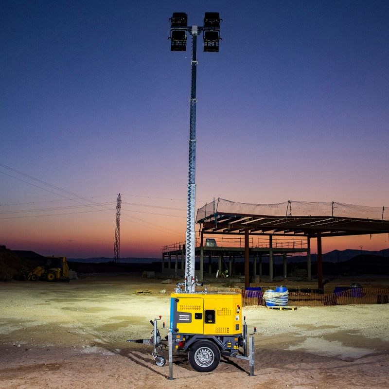 Передвижные осветительные мачты удобство и функциональность Передвижные осветительные мачты удобство и функциональность