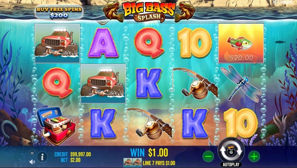 Ocena automatu 'Big Bass Splash1000' Ocena automatu 'Big Bass Splash1000'