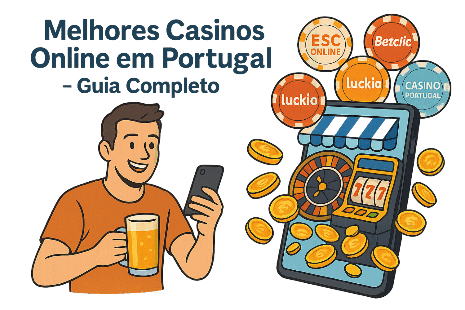 Melhores Casinos Online em Portugal Descubra os Melhores Sites