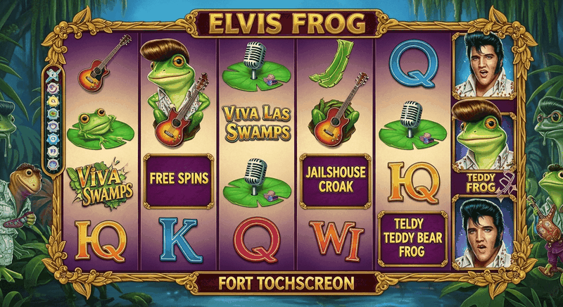 Elvis Frog in Vegas - Review, Demonstration Play, Payout, Free Spins & Rewards